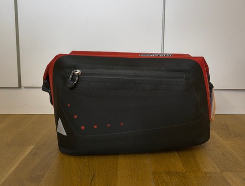 Ortlieb borsa trunk - ortlieb, rosso-nero