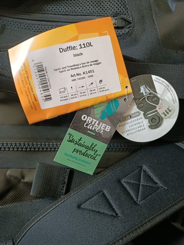 Ortlieb k1451 duffle - ortlieb, 110l