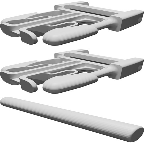 Clip ricambio per borse - clip,